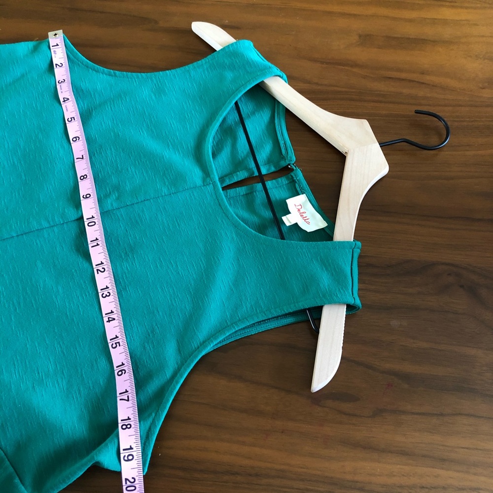 Anthropologie Jade Green Sleeveless Top - Picture 5 of 10